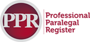 Professional Paralegal register logo